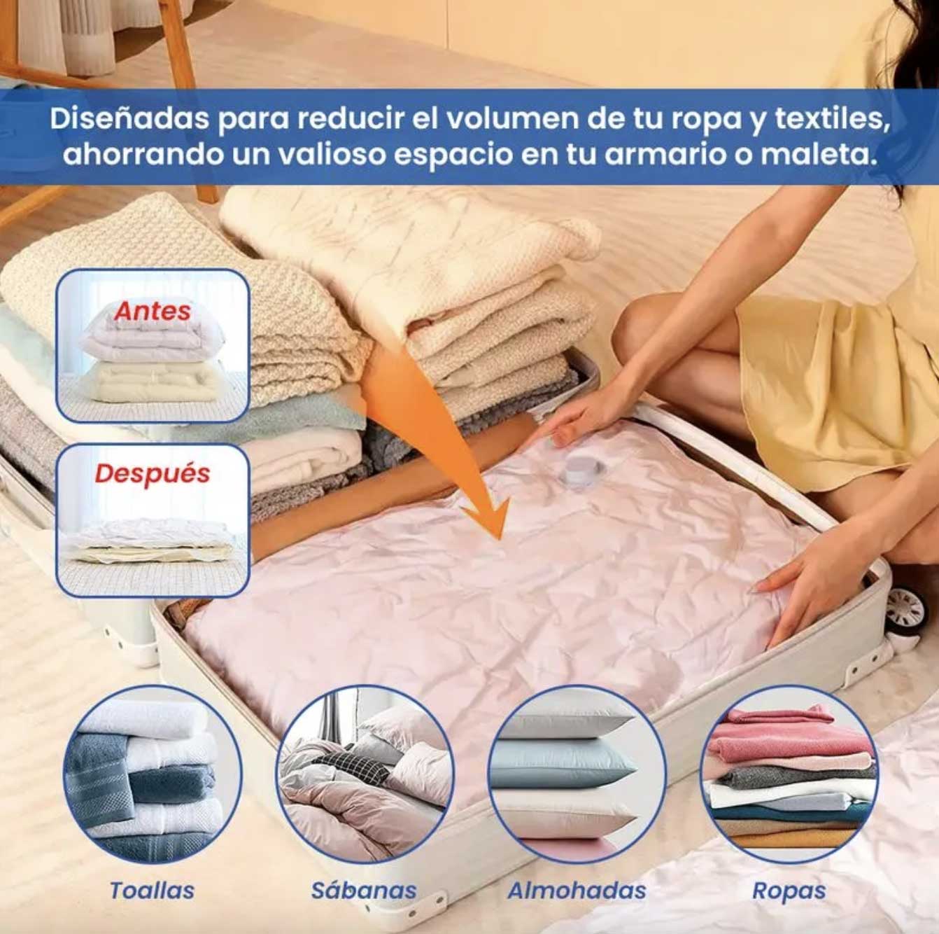 4 Bolsas al vacío