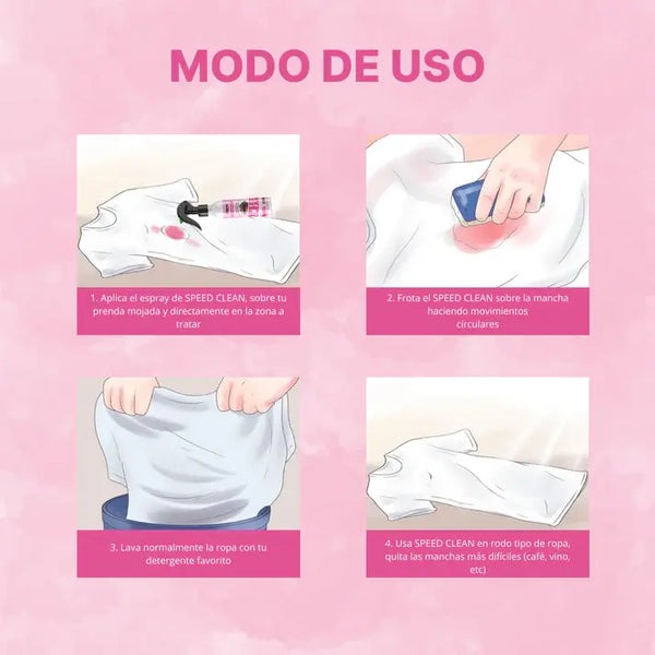 SpeedClean 150ML - Spray quita manchas