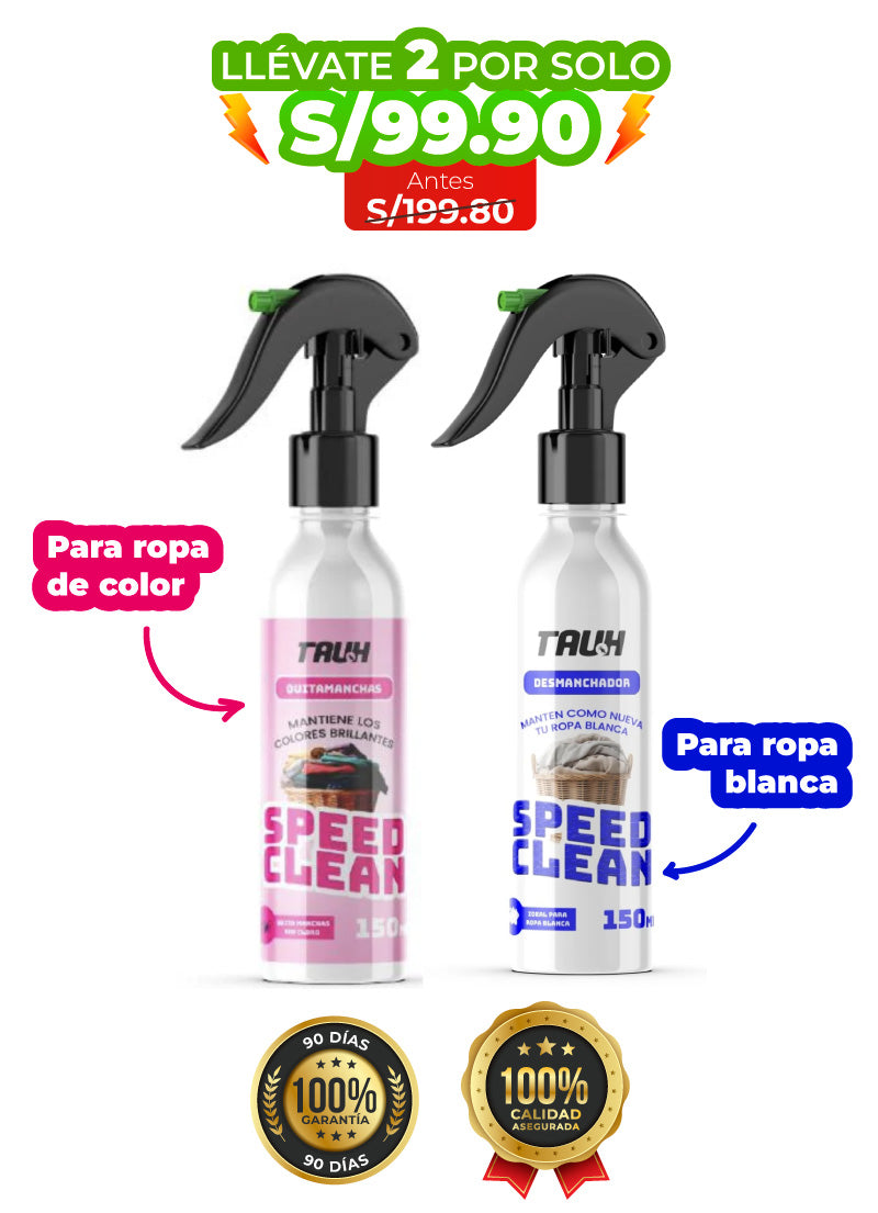 SpeedClean 150ML - Spray quita manchas