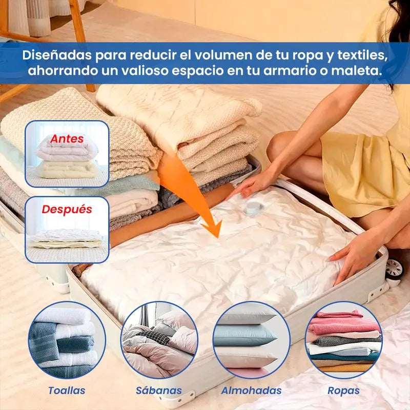 Packs de bolsas al vacío X5