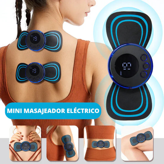 Masajeador Cervical Mariposa TENS — Alivia Cuello y Hombros