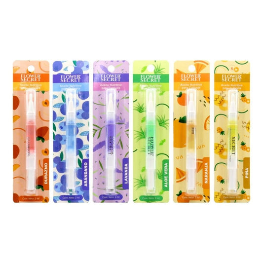 Aceite nutritivo para cuticulas