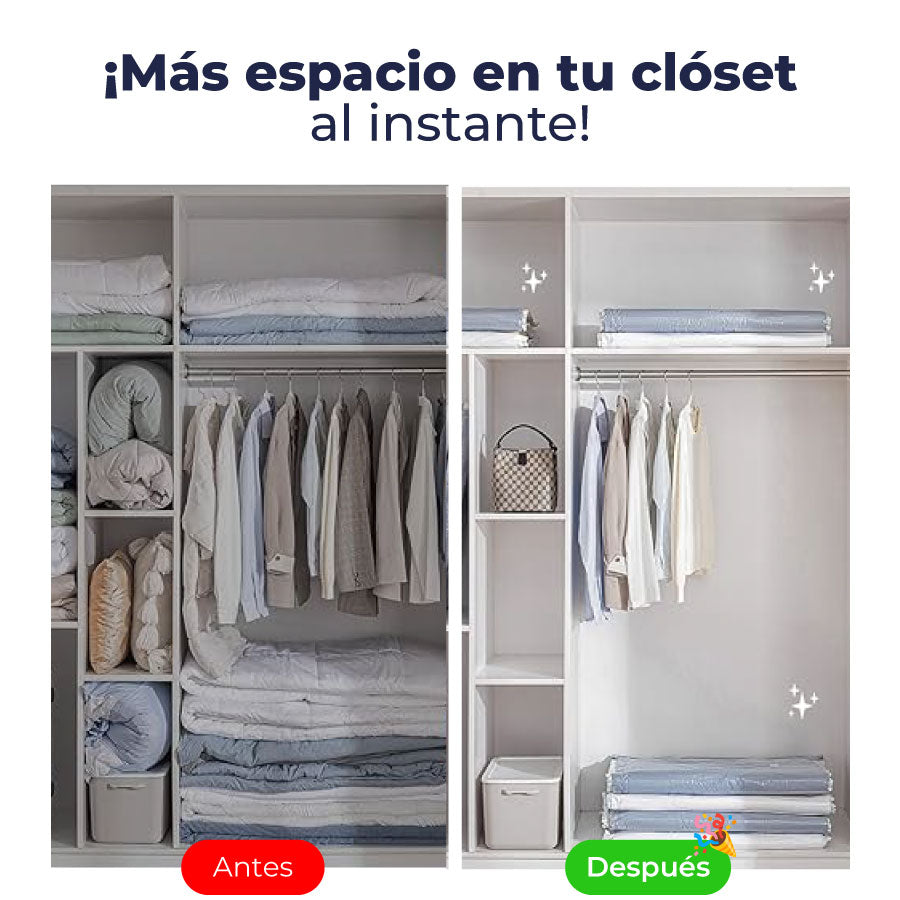 Pack bolsas al vacío