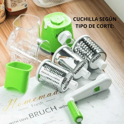 Cortador de verduras 3 en 1