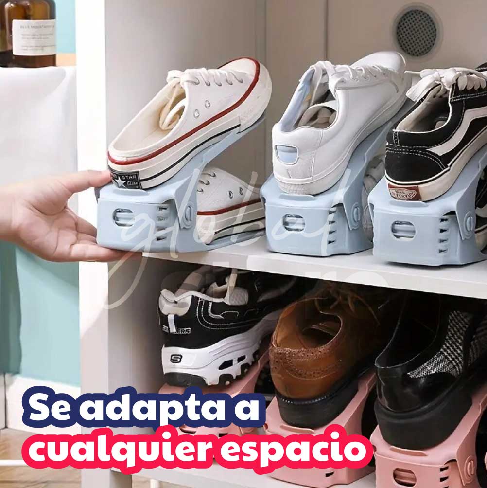 Pack Organizador de zapatos ajustable (Color surtido)