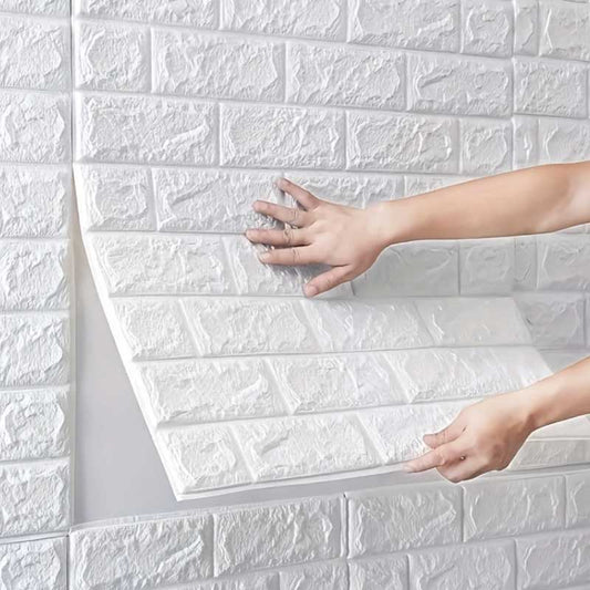 Panel Adhesivo 3D Ladrillo