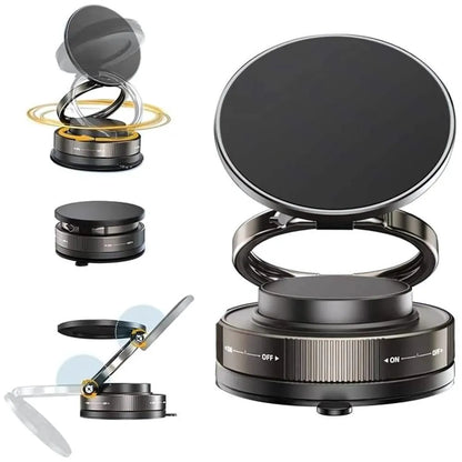 Soporte Magnético 360° Negro para Celular