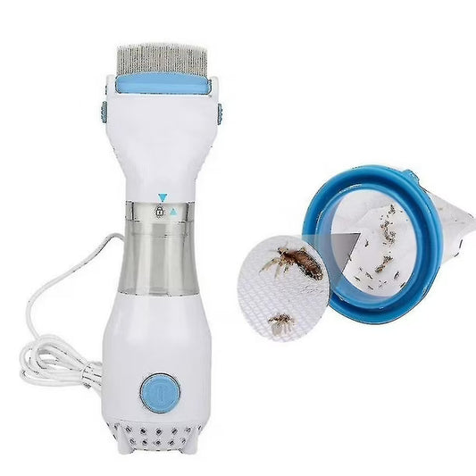 Cepillo Succionador de piojos y liendres eléctrico